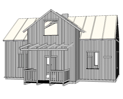 Schwedenhaus mit ZIMMERER-CAD